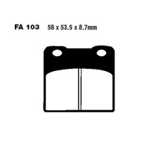 Pair Of EBC FA103 Brake Pads