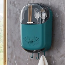 Kitchen Cutlery Rack Box Wall