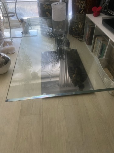 Beautiful solid glass table - beautiful,
