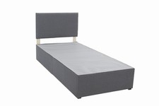 Modern 3FT Single Grey Divan