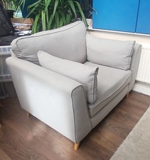 Next Armchair. Snuggler. Grey