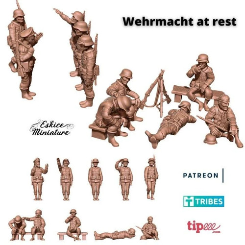 Wwii german resting - wwii, soldiers