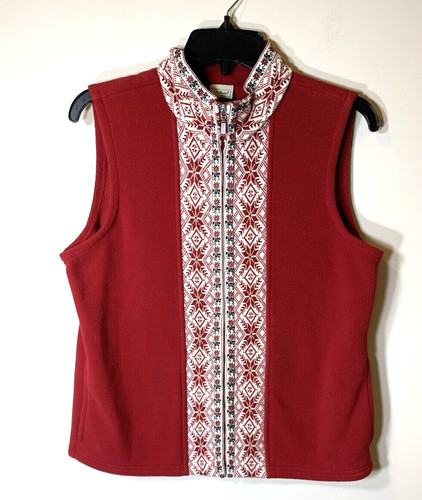 Llbean fleece vest - llbean,