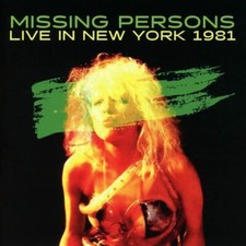 Missing Persons - Live In New