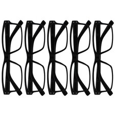 Reading Glasses 5 Packs Mens Womens Spring Hinges UV Reader +1.00 +1.25 +1.75