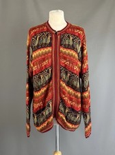 Peruvian Hand Knit Vintage Red