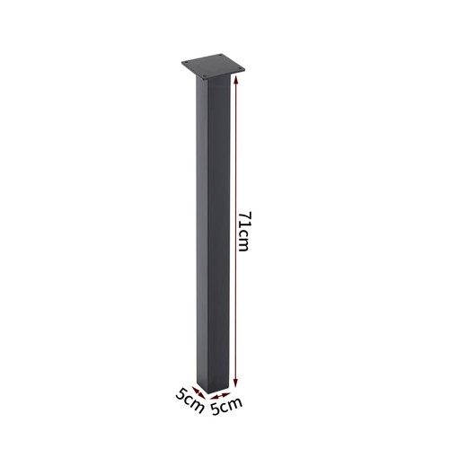 4pcs steel square tube - 4pcs,