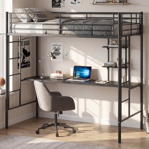 Desk shelves single size - desk,