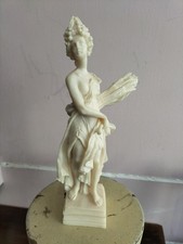 A Alabaster Figure Of Greek
