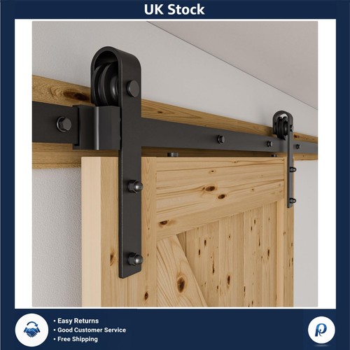 Heavy duty sliding - barn, door