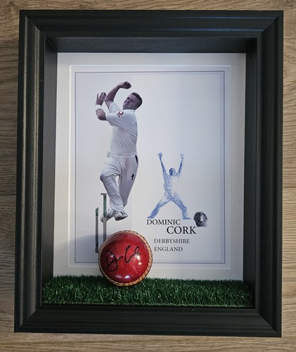 Dominic cork signed england - dominic,