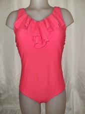 Gorgeous red GEORGE swimming bathing costume suit size 12