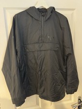 RARE Adidas Originals Men’s Half Zip Jacket Black Size Medium