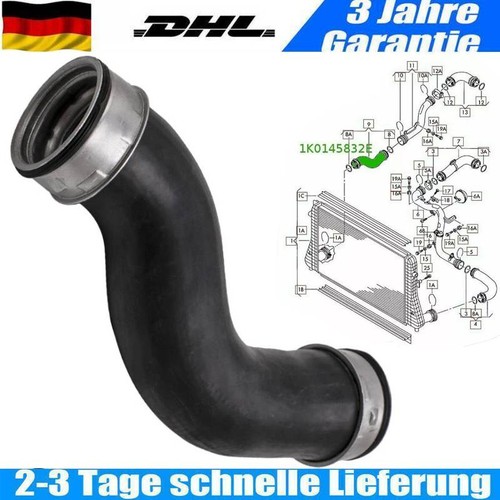 Intercooler pipe turbo - intercooler, hose