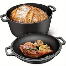 Cast Iron Skillet & Dutch Oven