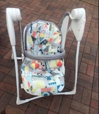Graco Baby Delight Baby Swing Chair Toy Rocker Soother, Electric 2-Speed