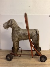 Vintage Antique Straw Filled