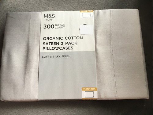 300tc organic cotton - m&s,