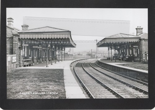 Padiham railway station - railway,