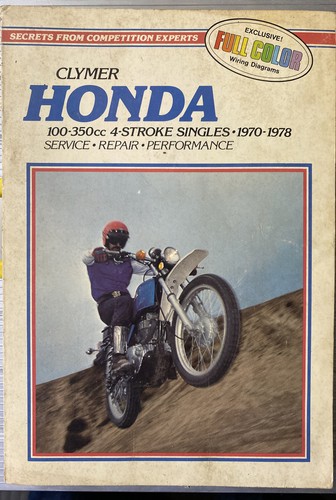 Vtg clymer service manual - service,