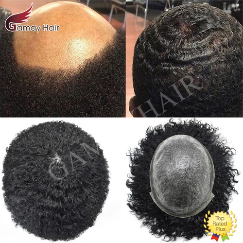 Afro curl toupee for black - toupee, men