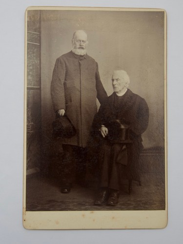 Cabinet card two victorian - two,
