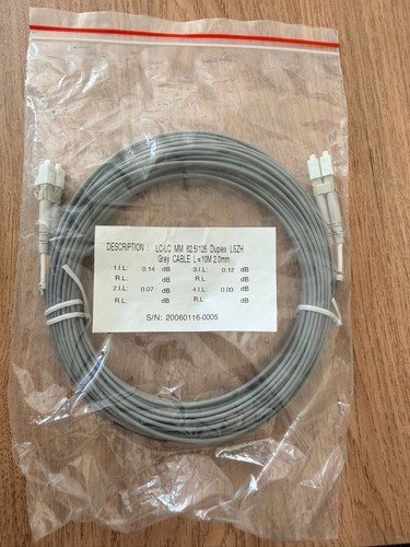 Multimode duplex fiber - lc-lc,