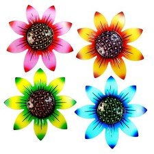 Metal Flowers Wall Decor Metal Modern & Simple Vivid Metal Wall Decor Set