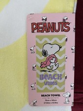 Peanuts Snoopy  Beach Towel