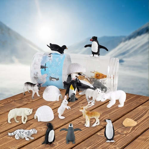Pieces lifelike arctic - 16,