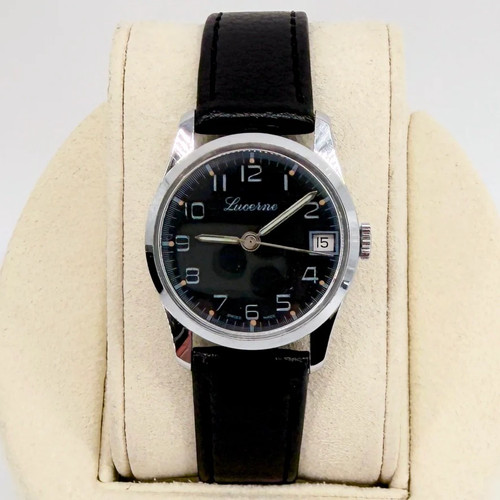 Lucerne manual wind wristwatch - wind,
