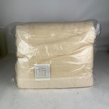 New Early's of Witney All Wool Witney Blanket in Beige 170 cm x 240 cm