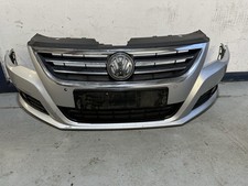 Vw Passat CC 2.0TDI Front Bumper In Silver LA7W Complete 2011