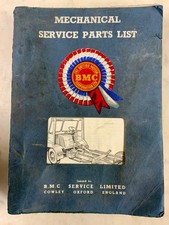 GENUINE BMC PARTS LIST /CATALOGUE, AKD 3490, AUSTIN/ MORRIS LD VAN 