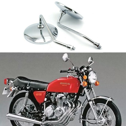 Chrome motorcycle rearview - motorcycle,