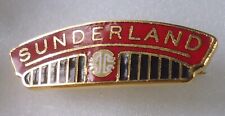 SUNDERLAND FOOTBALL Enamel Pin Badge NAMEPLATE Style rb