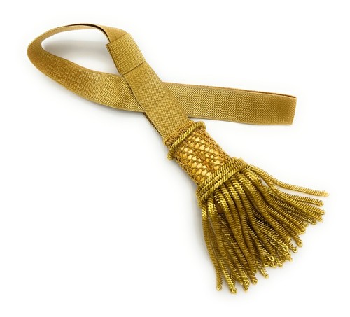 Sword knot gold french - sword,