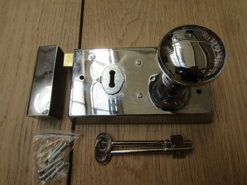 Rim lock door knob - lock, sets