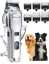 oneisall Dog Clippers for Grooming for Thick Heavy Coats/Low Noise Rechargeable