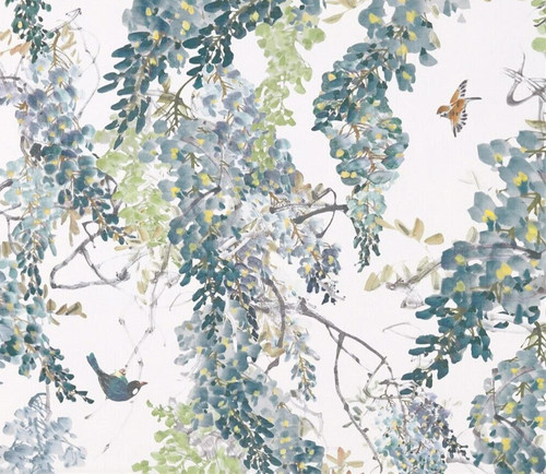 Sanderson curtain fabric - curtain,