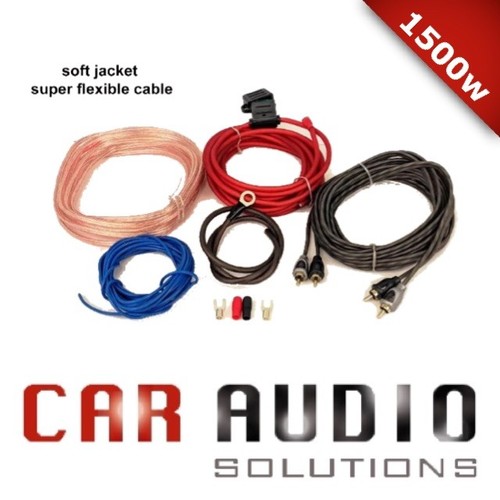 Car amplifier wiring kit 1500 - car,