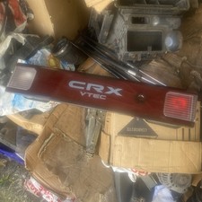 HONDA EF UKDM CRX VT VTEC EE8 REAR CENTRE TAILLIGHT TAILLAMP GARNISH INC FOGLAMP