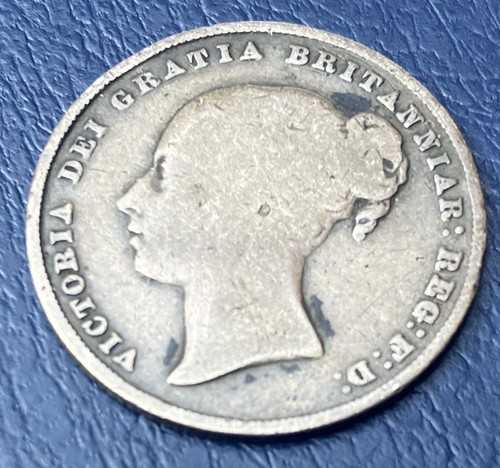 Queen victoria 1838 shilling - queen,