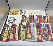 x80 Stock Car Racing F1 F2 Programme Job Lot - Aycliffe Coventry Bradford Etc