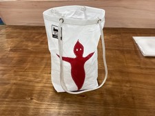 PHANTOM  dinghy Tote or sailing equipment bag made from Dacron upcycled sail