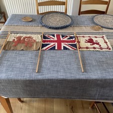 Antique British Cotton Flags
