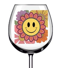 12x Retro Smiley Face Vinyl