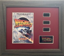 BACK TO THE FUTURE. Part 2.  35mm Film Cell  Framed Display