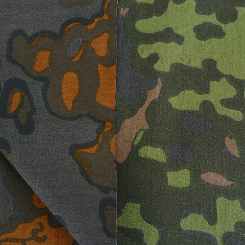 Oak leaf fabric ww2 german - fabric,