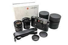 Leica M6 0.72 TTL Millennium Camera Set 10442 + 35mm f2 & 50mm f1.4 Black Paint
